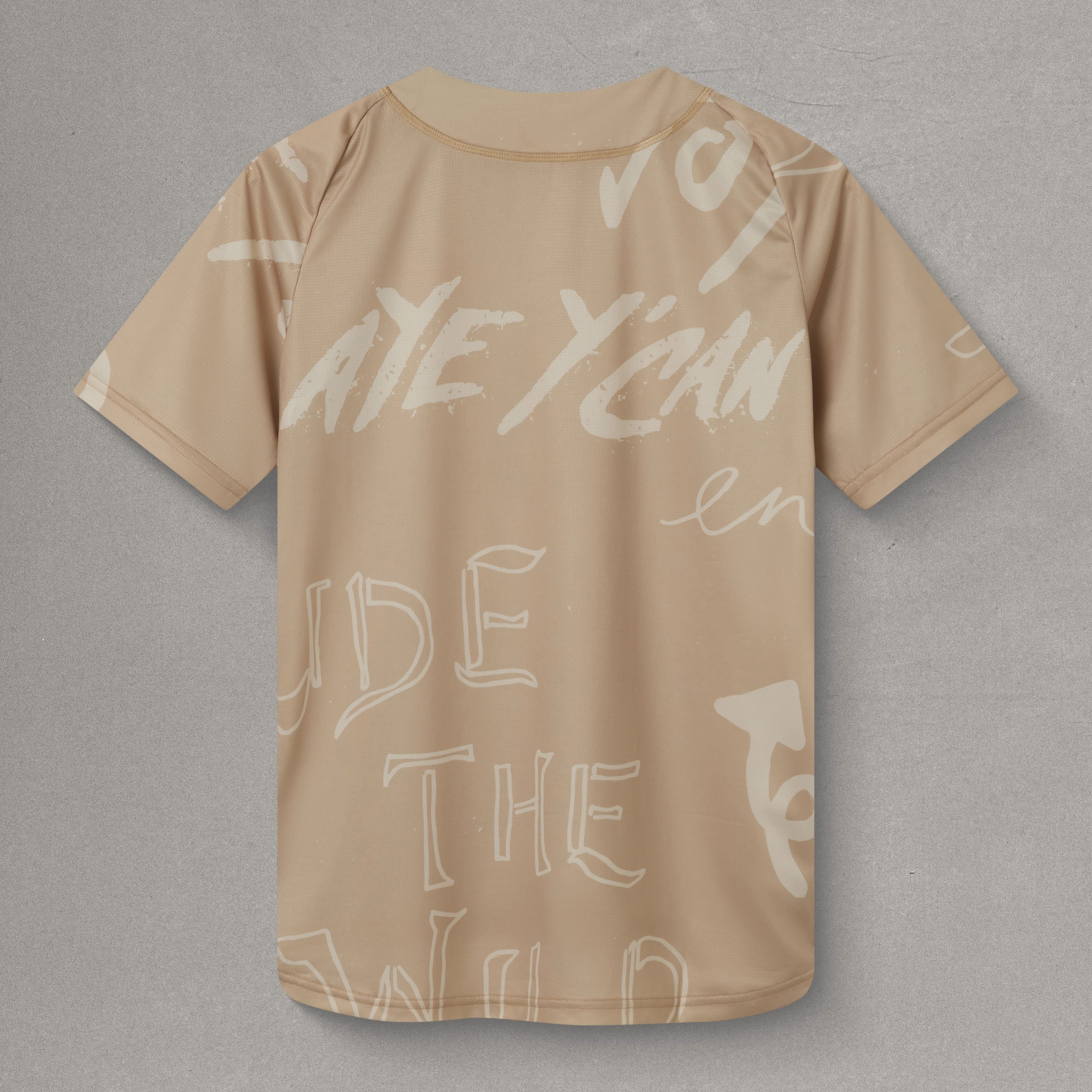 Women's SingleTrack S/S Print Tee - Sand