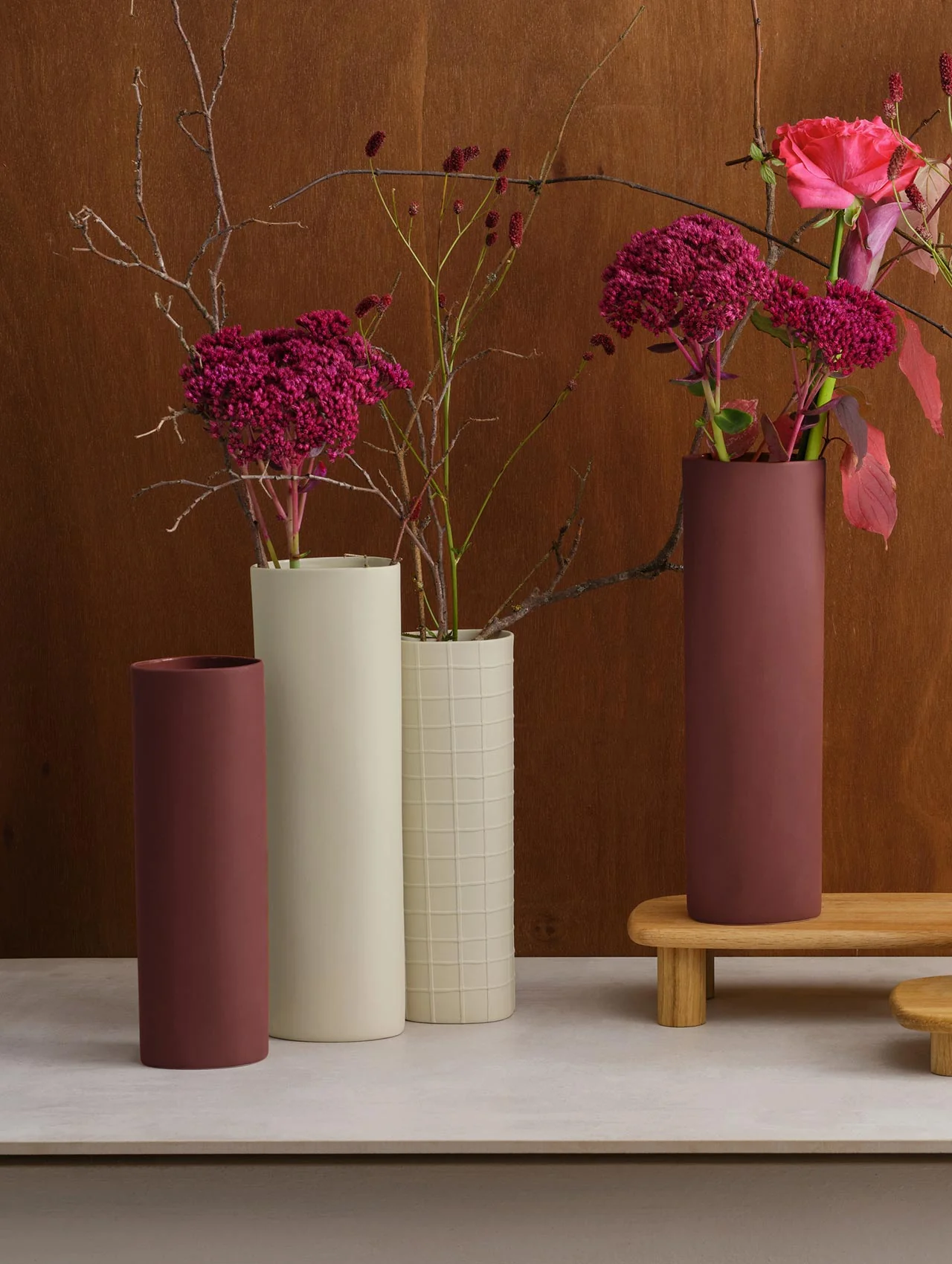 vase, nature squares