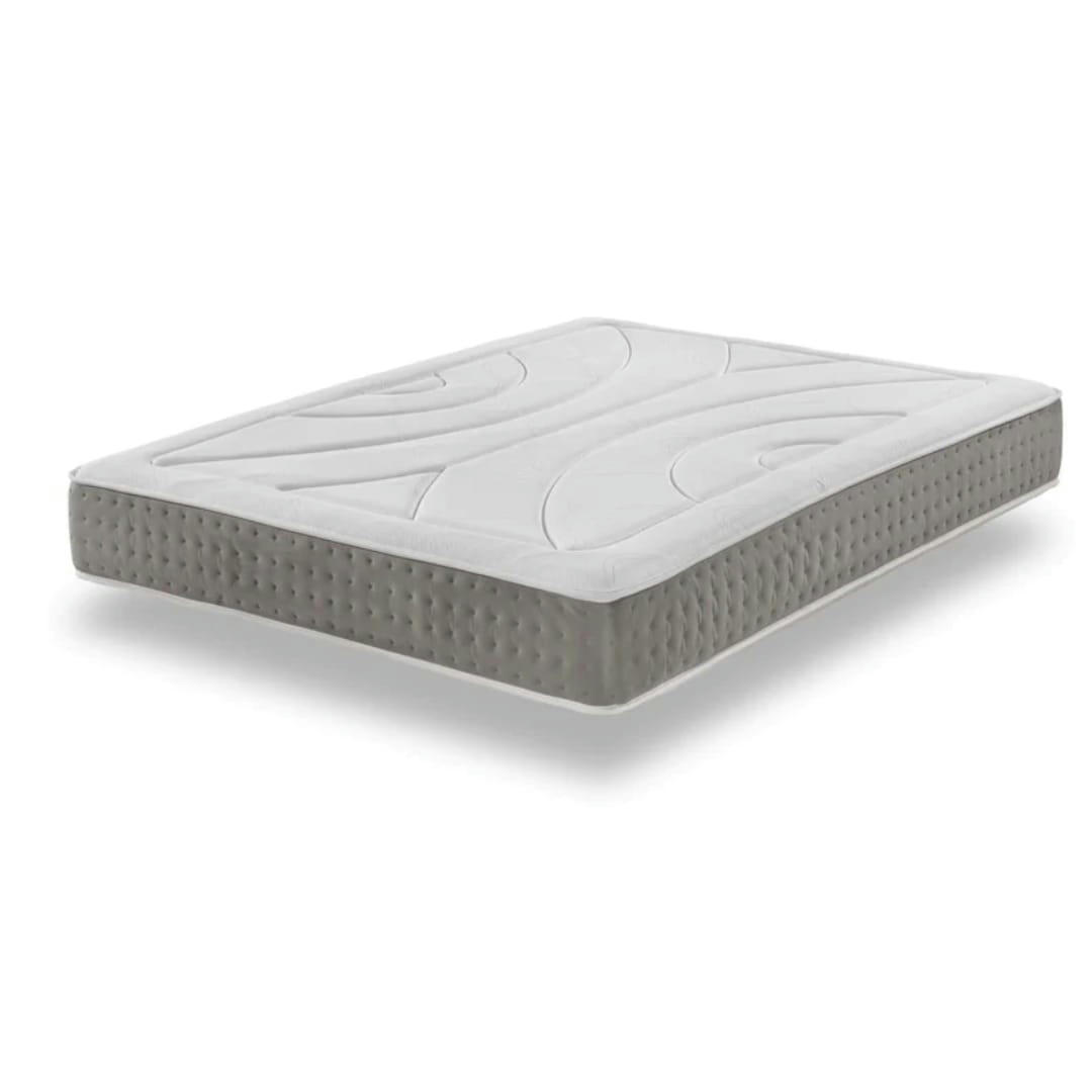 LOUZEN - Matelas mousse à mémoire de forme 24 cm90X180