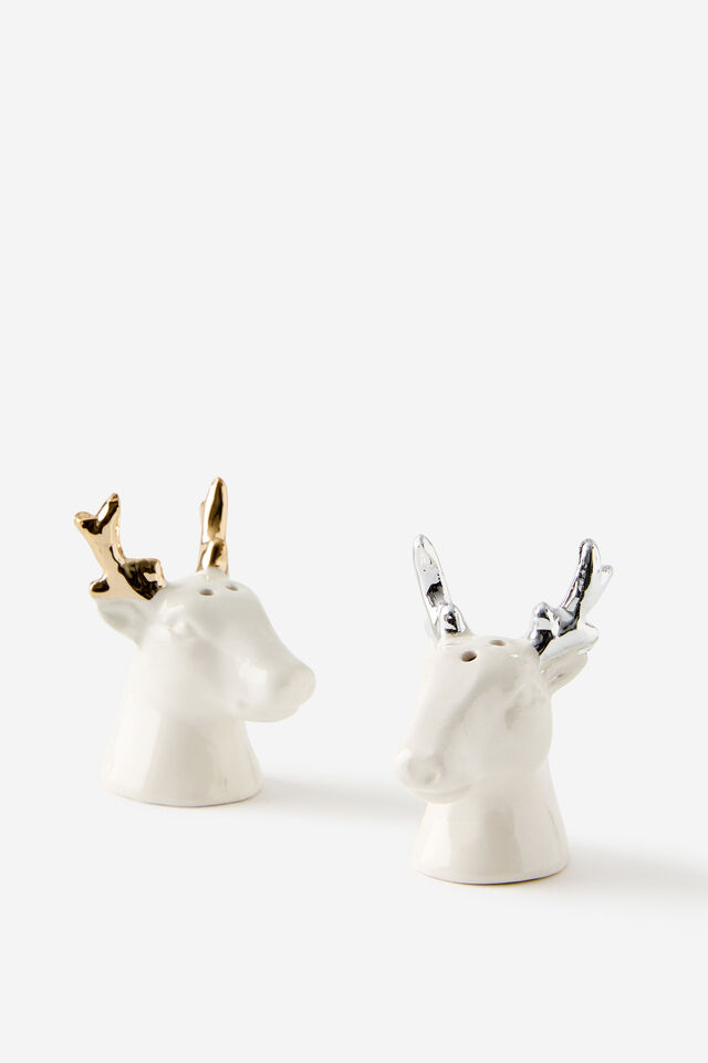 Deer Shaped Salt & Pepper Shakers