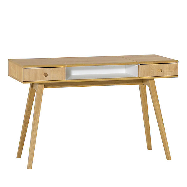 Coiffeuse bureau avec miroir Vox Nature Bois
