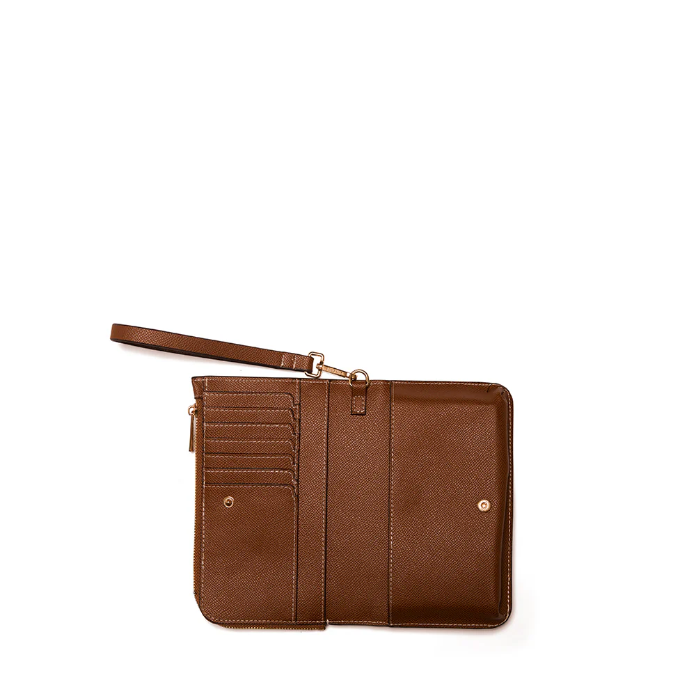 The Quinn – Hazelnut Vegan Leather Wallet