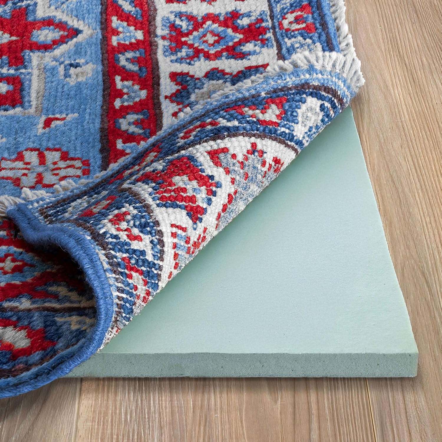 RUGPADUSA - Cloud Comfort Memory Foam - 8'x10' - 7/16 Thick - Luxurious Cushioned Rug Pad - Water Resistant