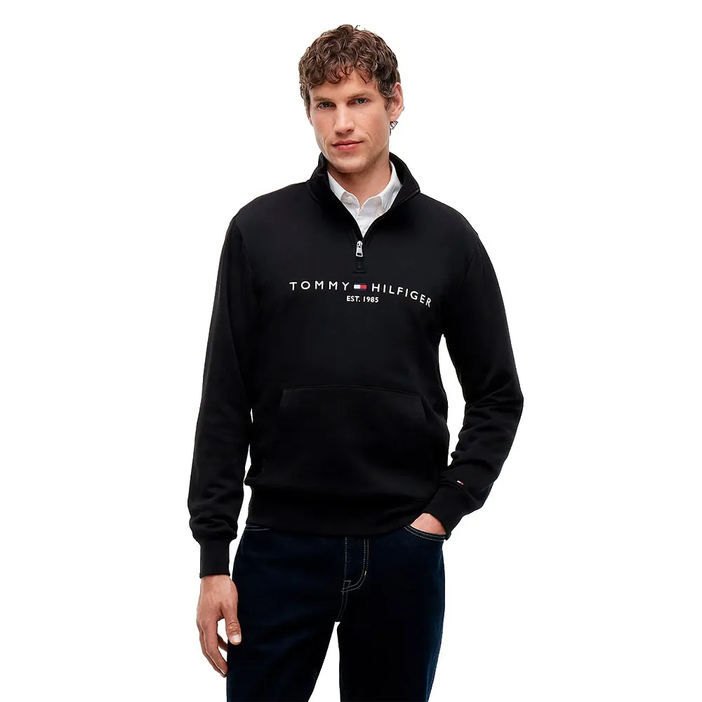 Tommy Hilfiger Tommy Logo half zip sweatshirt
