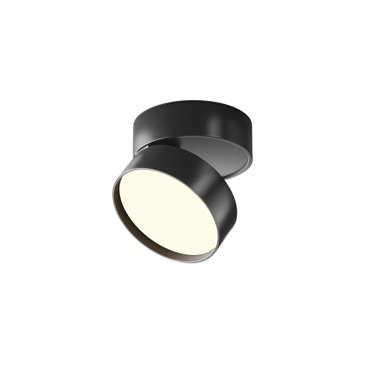 Spot reflektor okrągły czarny ONDA LED 18W biały ciepły IP20 Maytoni