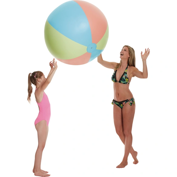 Wasserball »Jumbo«, mehrfarbig, Kunststoff, Ø 85