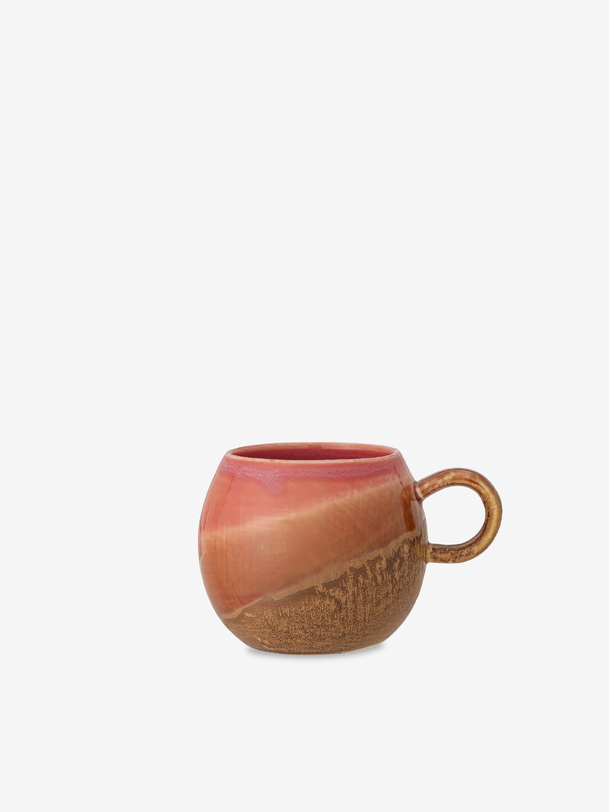 Tasse en grès paula - bloomingville orange