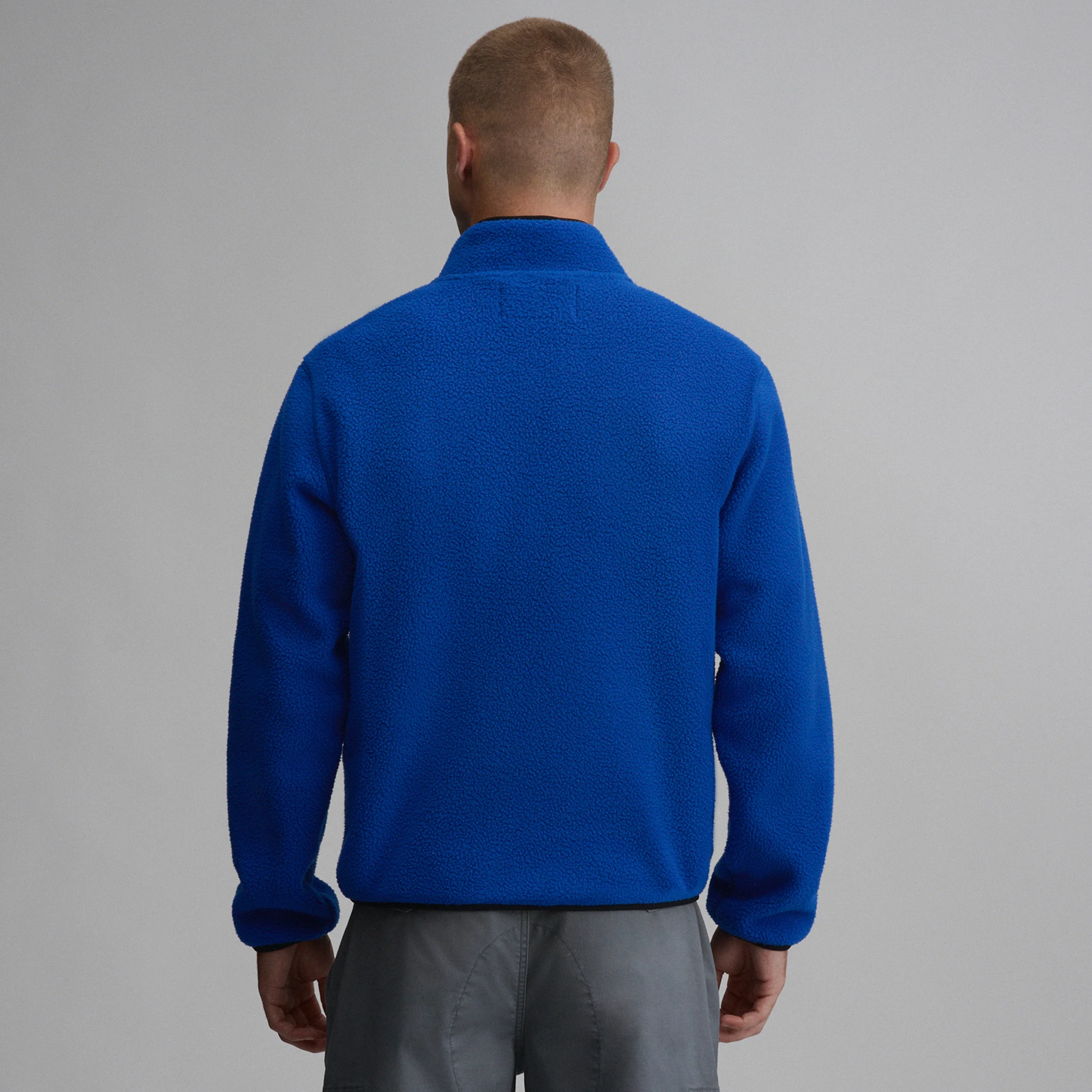 Men's Journey Full-Zip Solid Fleece Pullover