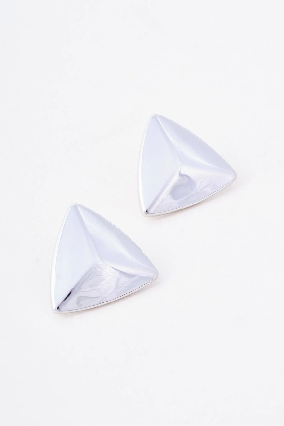 Retro Silver Stud Earrings