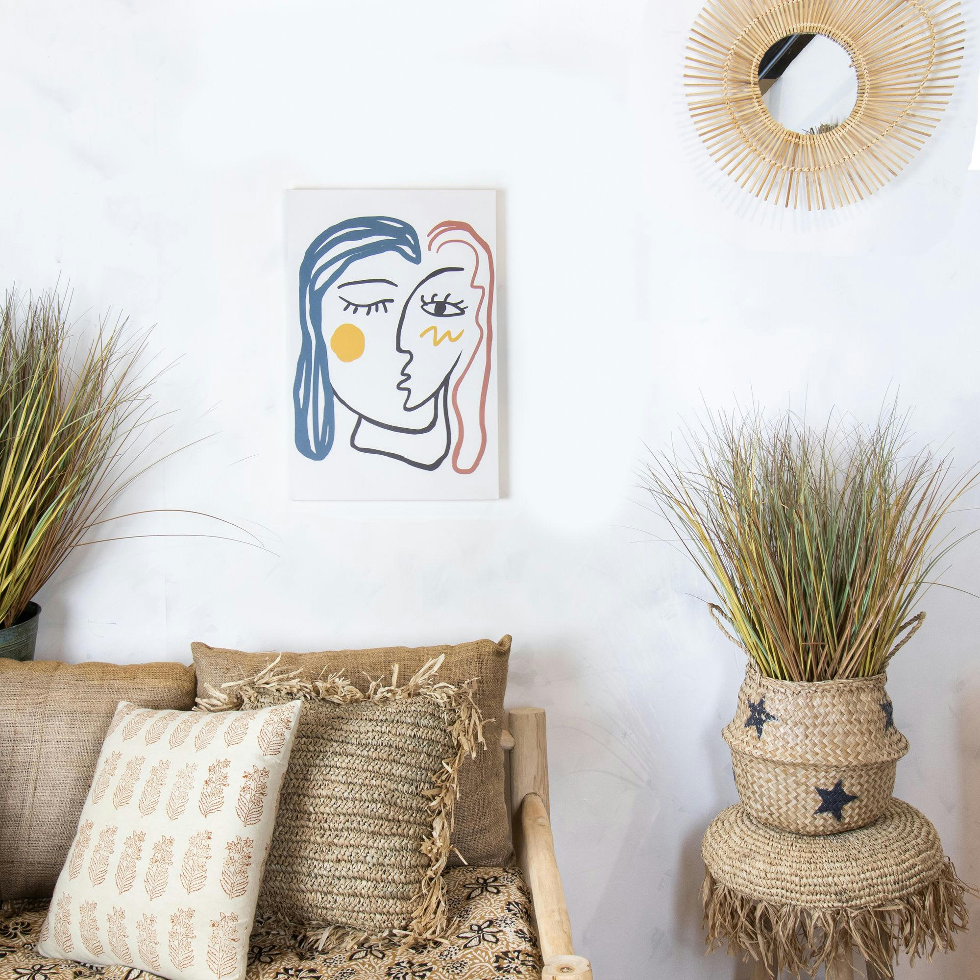 LADY - Lithographie en canvas 40x60cm