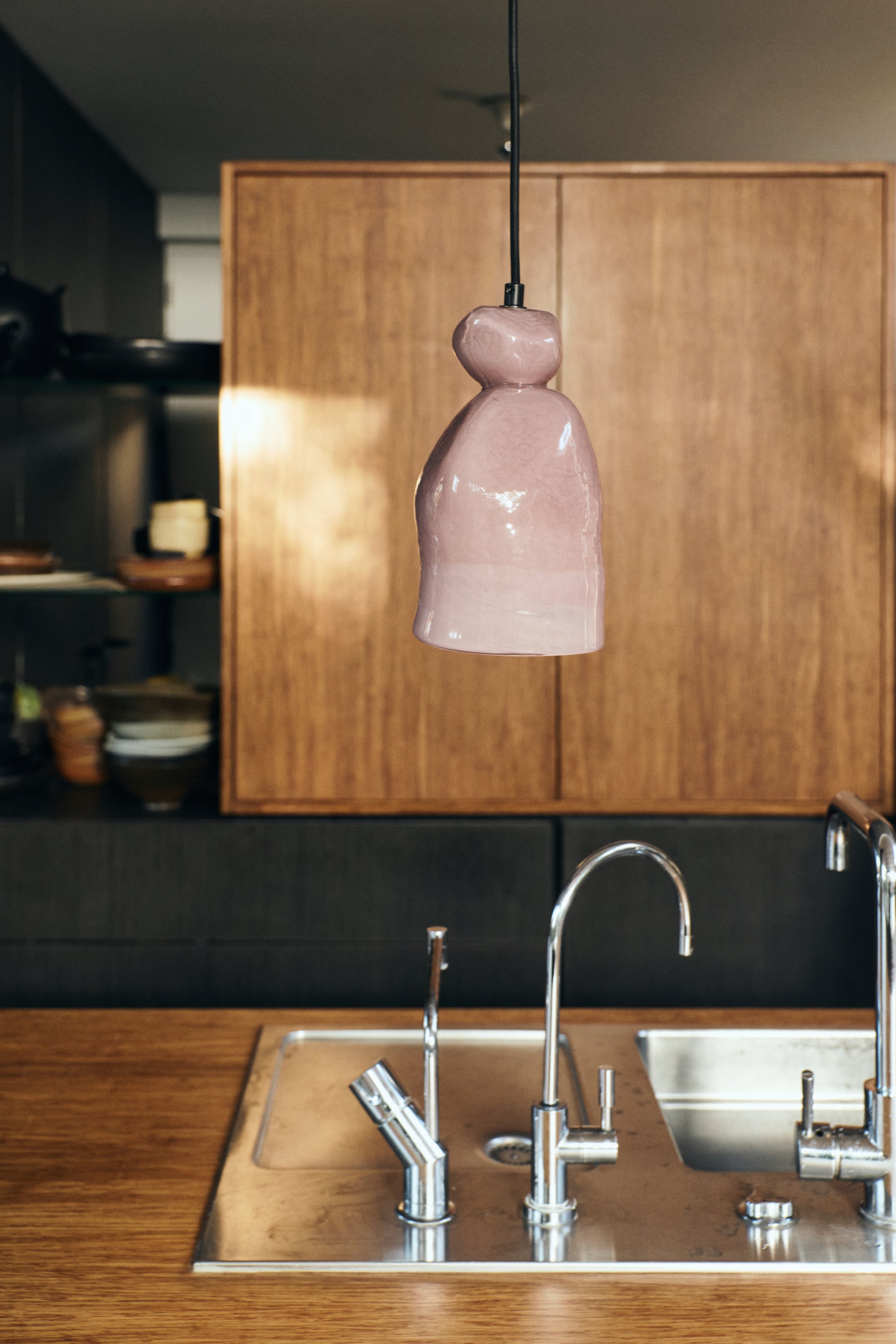 HKliving Nienke Sikkema Gemstone Hanglamp – Amethyst