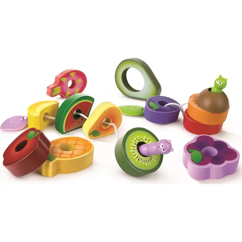 Spielset 15-teilig Schlemmerraupen
