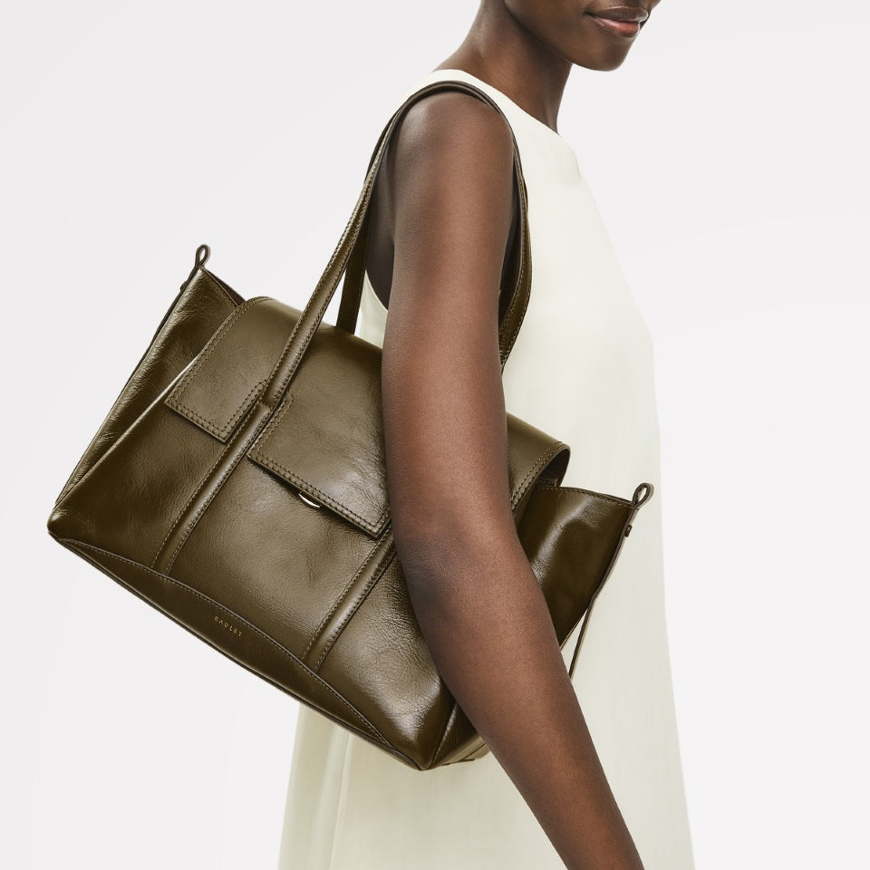 The Chancery - Medium Flapover Shoulder Bag