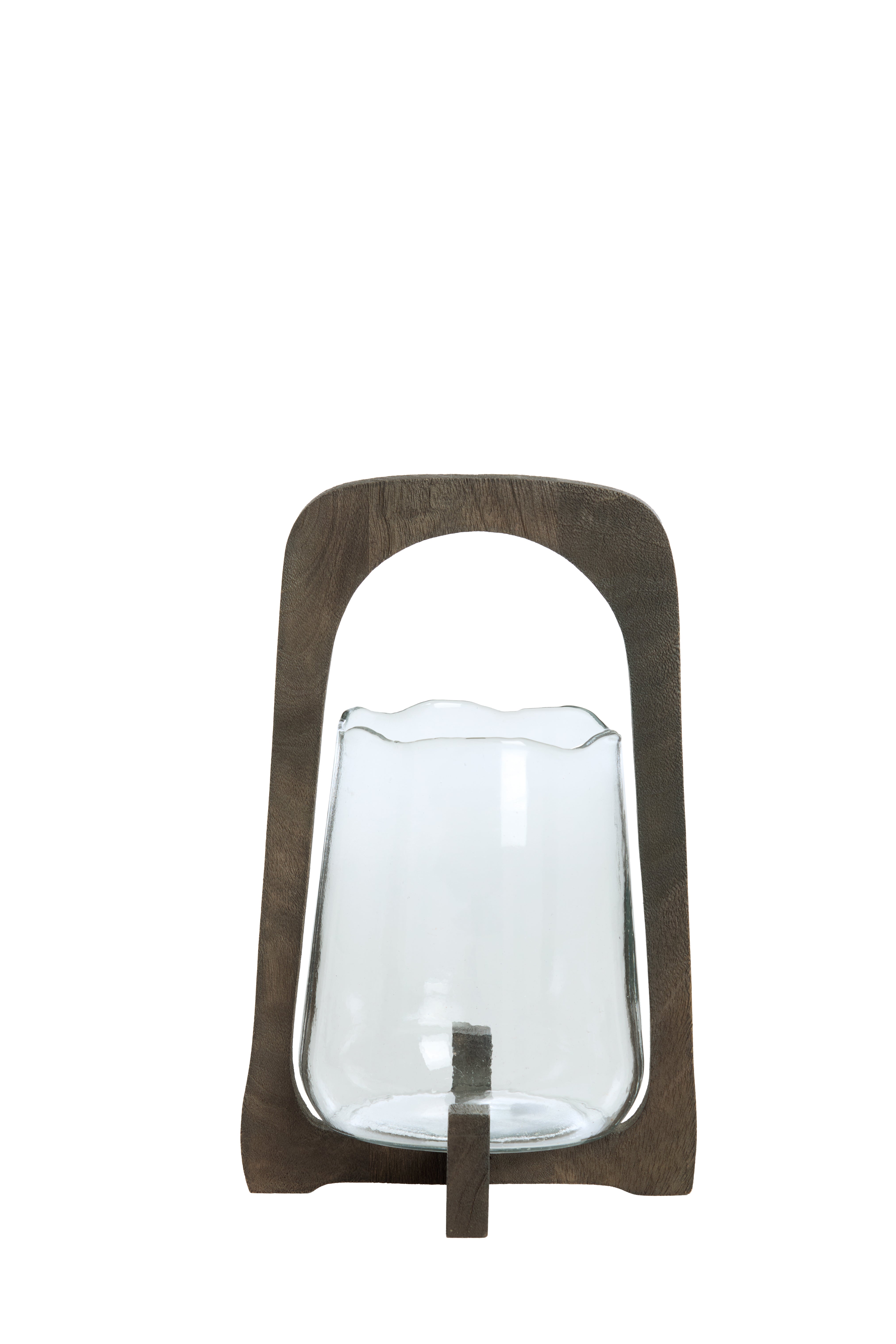 Light & Living windlicht ANOSY - Ø21.5x35cm - bruin