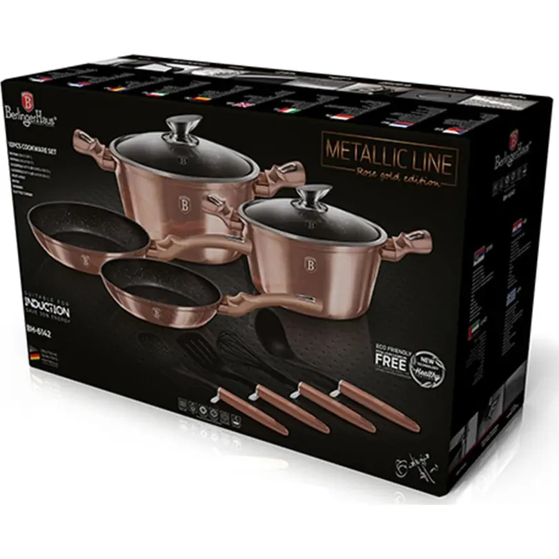 Bratpfanne 10-teilig Rose Gold Edition