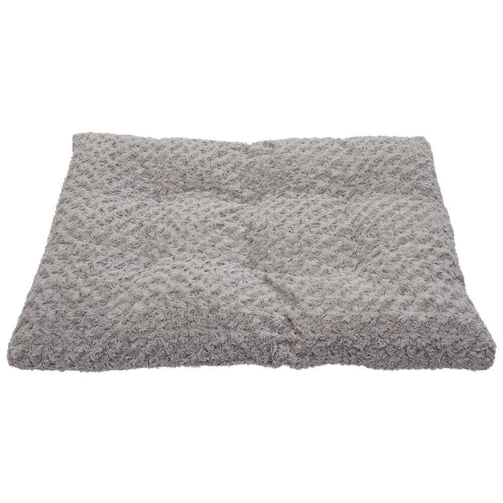Couchage chien mémoire de forme gris 70x90cm Taille L
