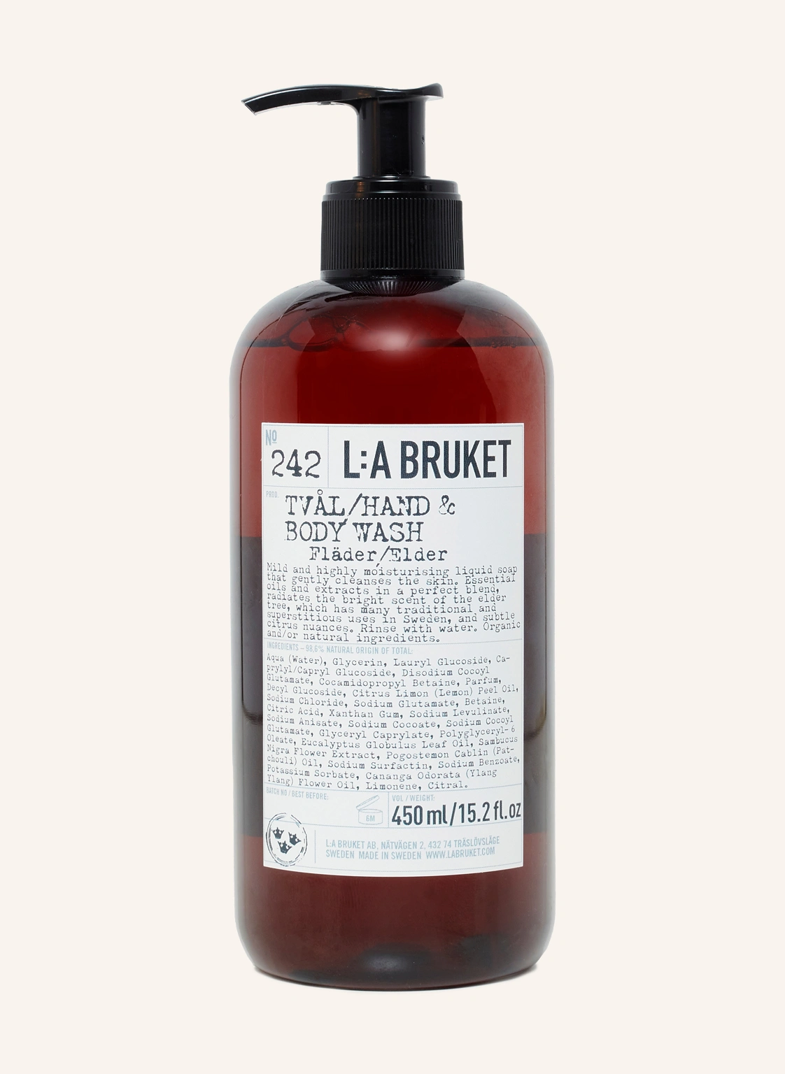 L:A BRUKET Hand- und Körperseife 242 ELDER