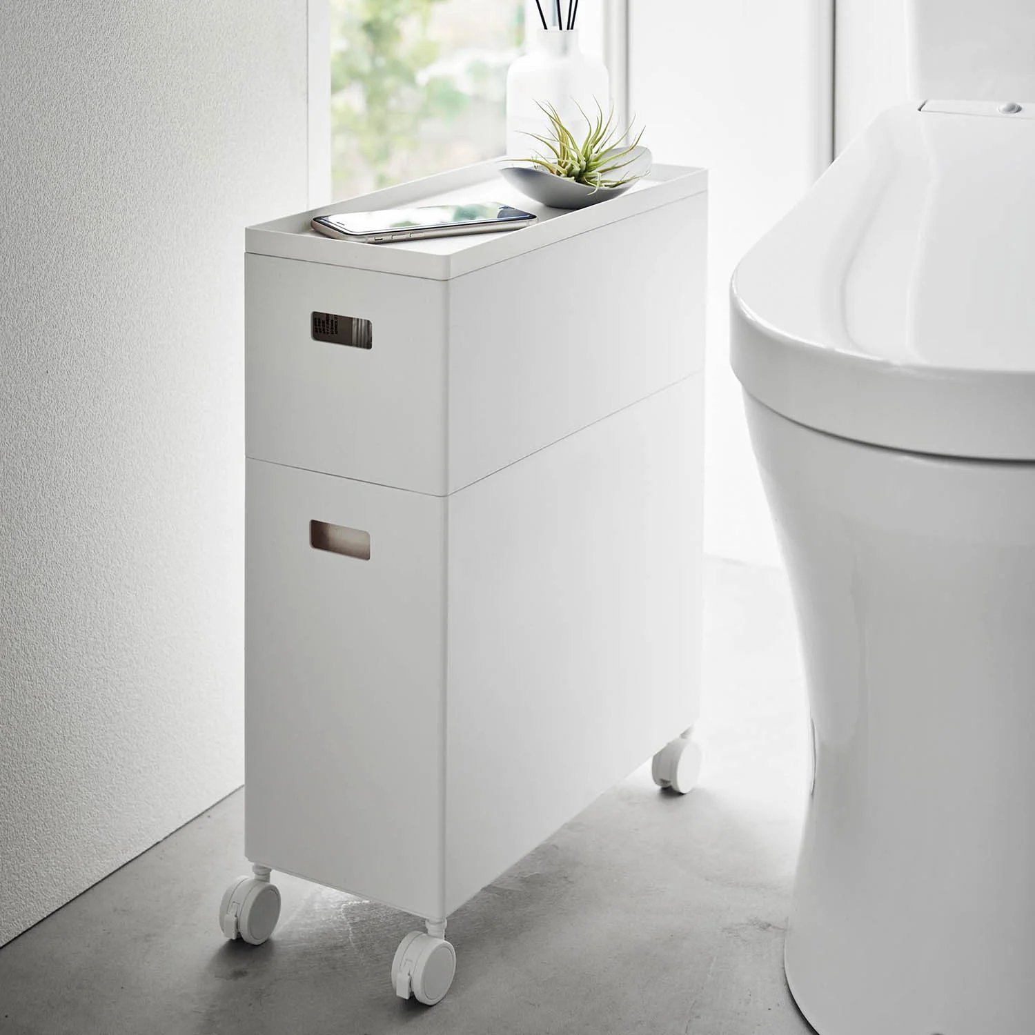蓋付き収納ボックスワゴン用追加ボックス タワー L