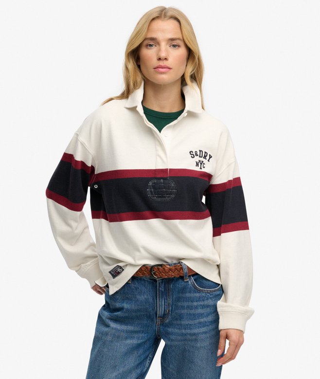 Heritage Stripe Rugby Top