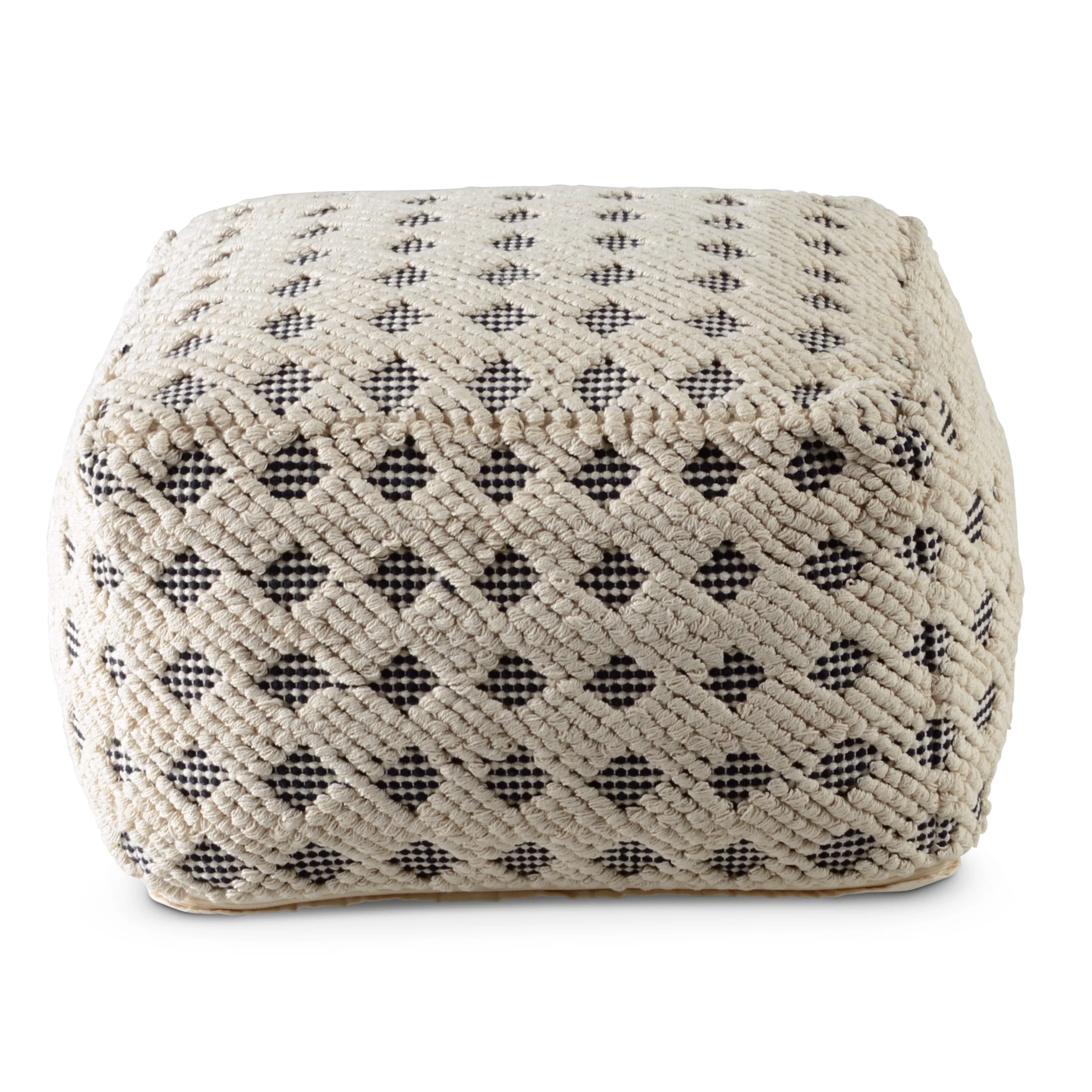 Steve Silver Kembel Pouf Ottoman
