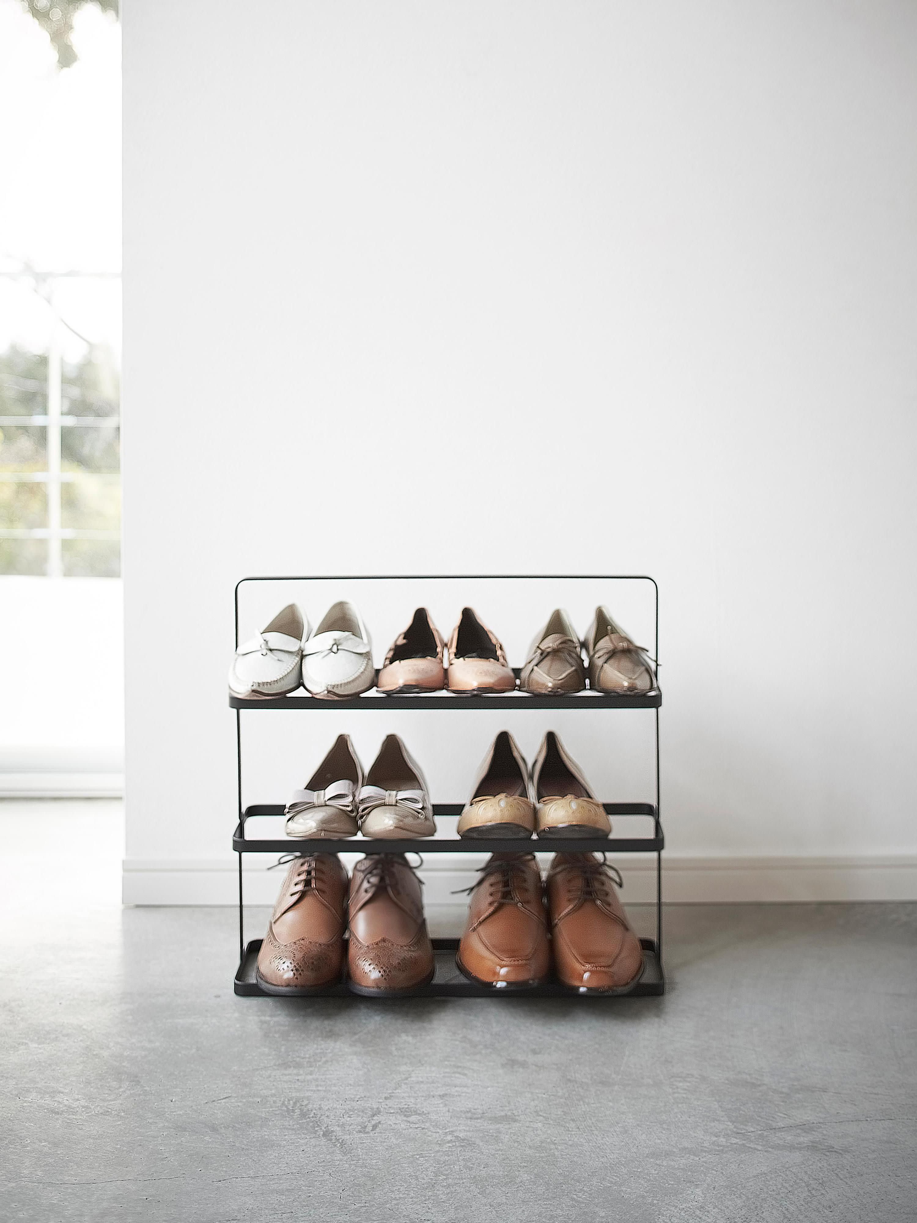 Schuhregal Tower aus Metall