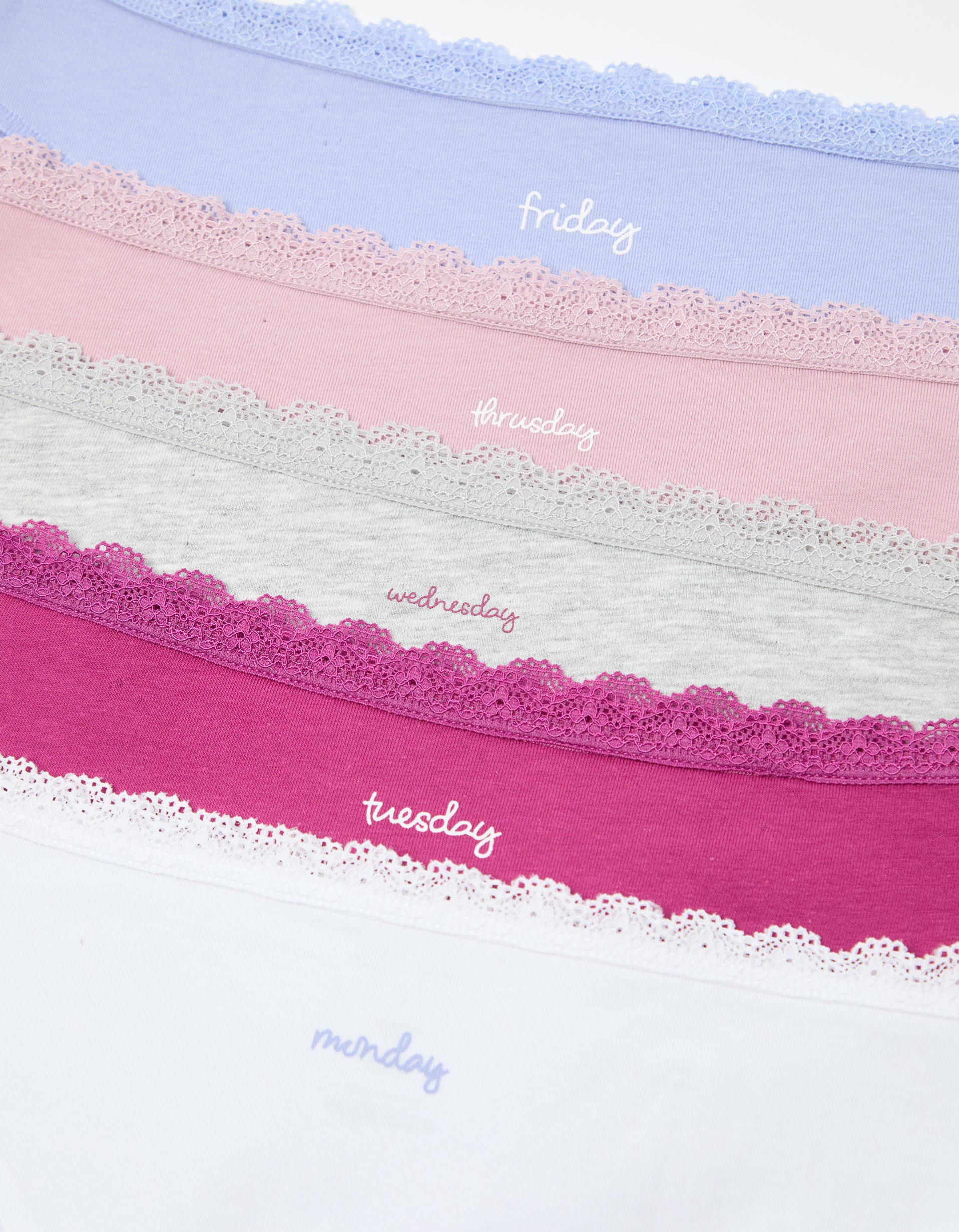 Pack 5 Cuecas, Mulher, Multicor