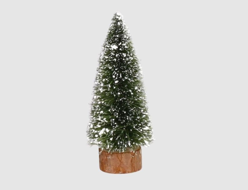 Weihnachtsbaum Tanne Mini Grün 18cm