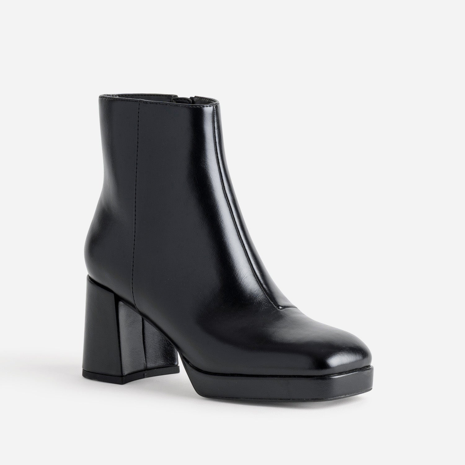 Boots noir à plateforme
