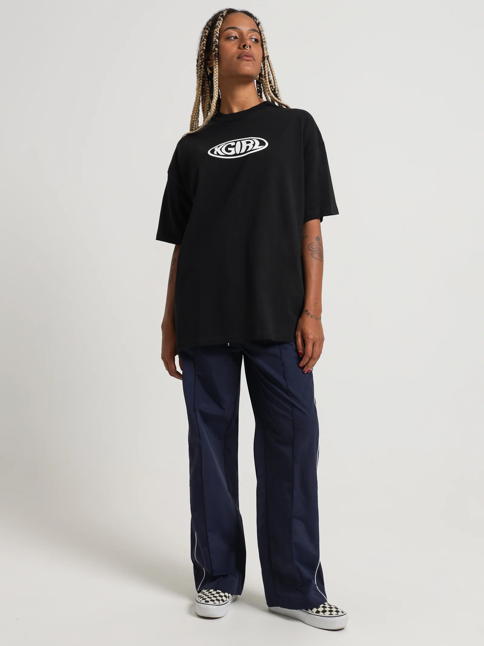Nylon Easy Pants