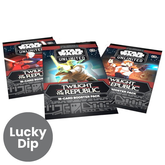 Assorted Star Wars: Unlimited Twilight of the Republic Booster Pack