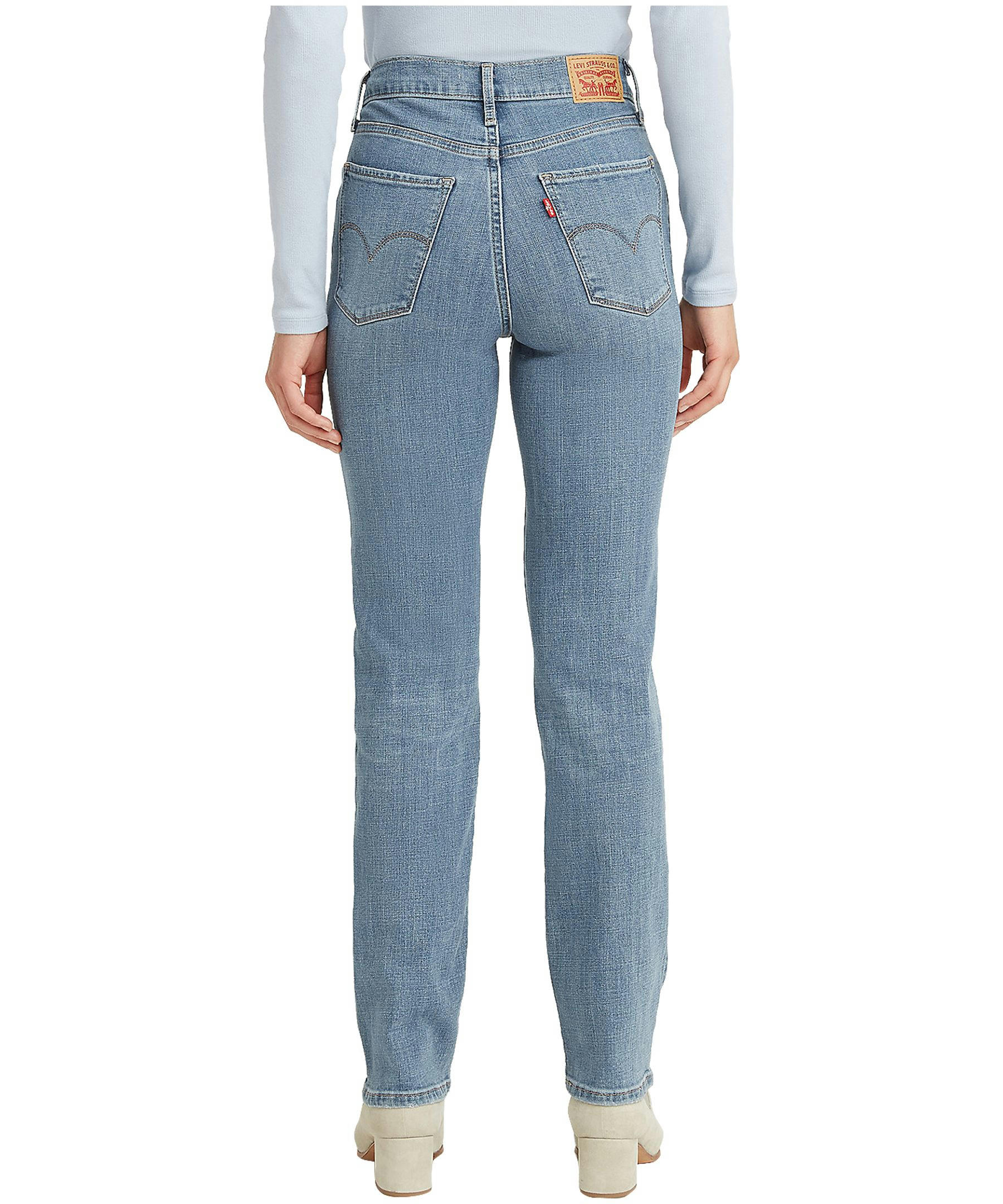 Levi's Women's 724 High Rise Straight Leg Jeans