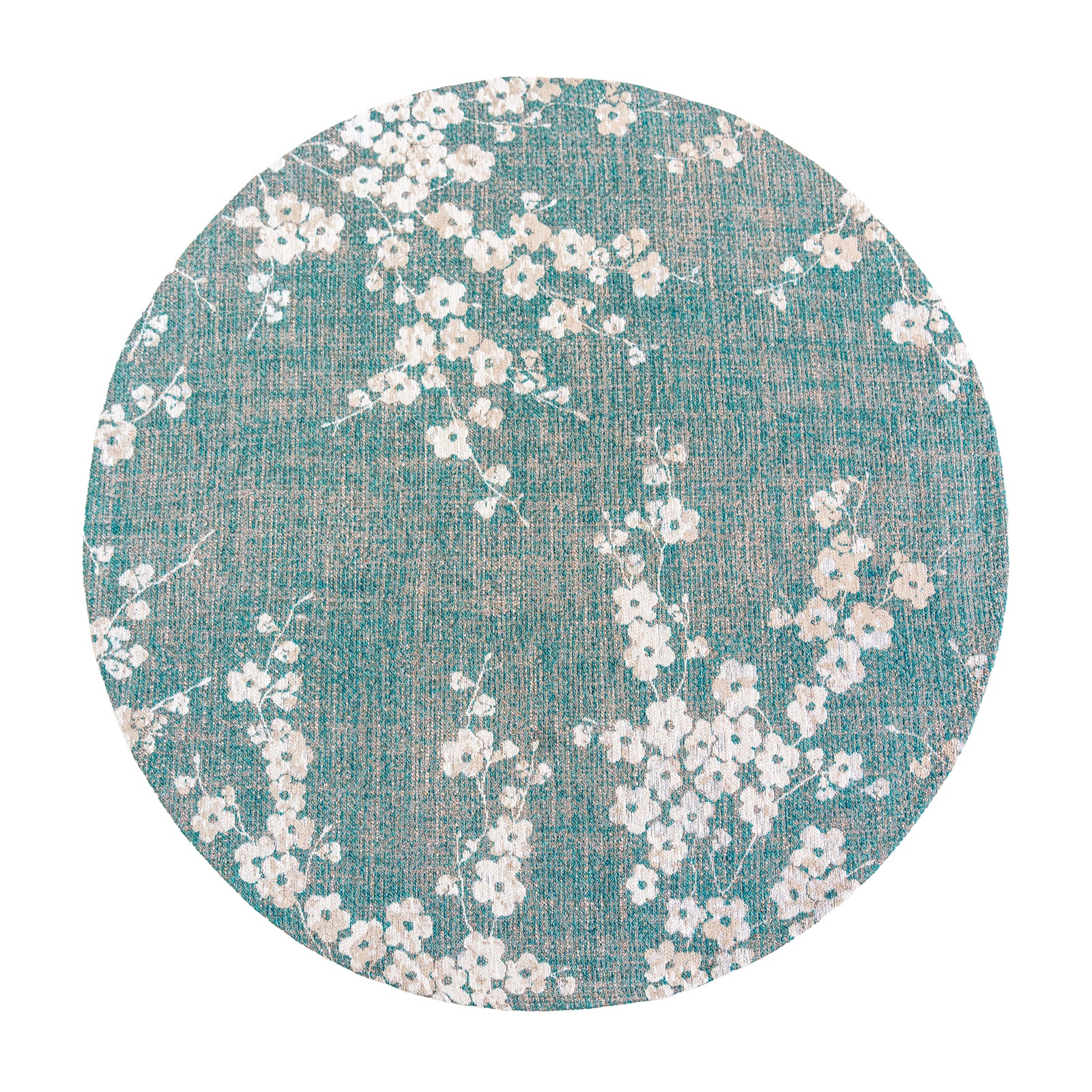 Ecorugs vloerkleed Lake Blue - blauw - 140x140cm