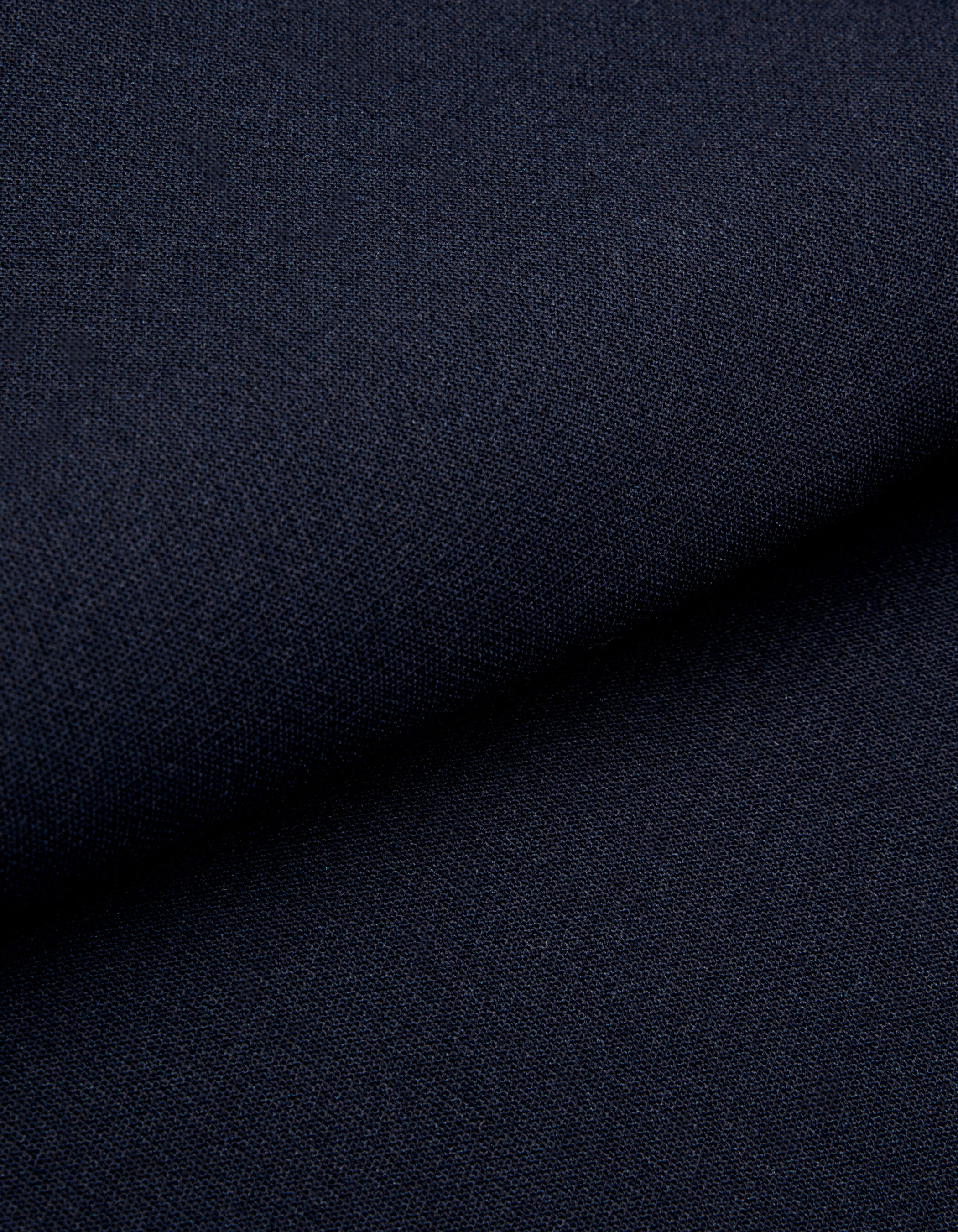 Veste de costume bleu foncé sans col Homme