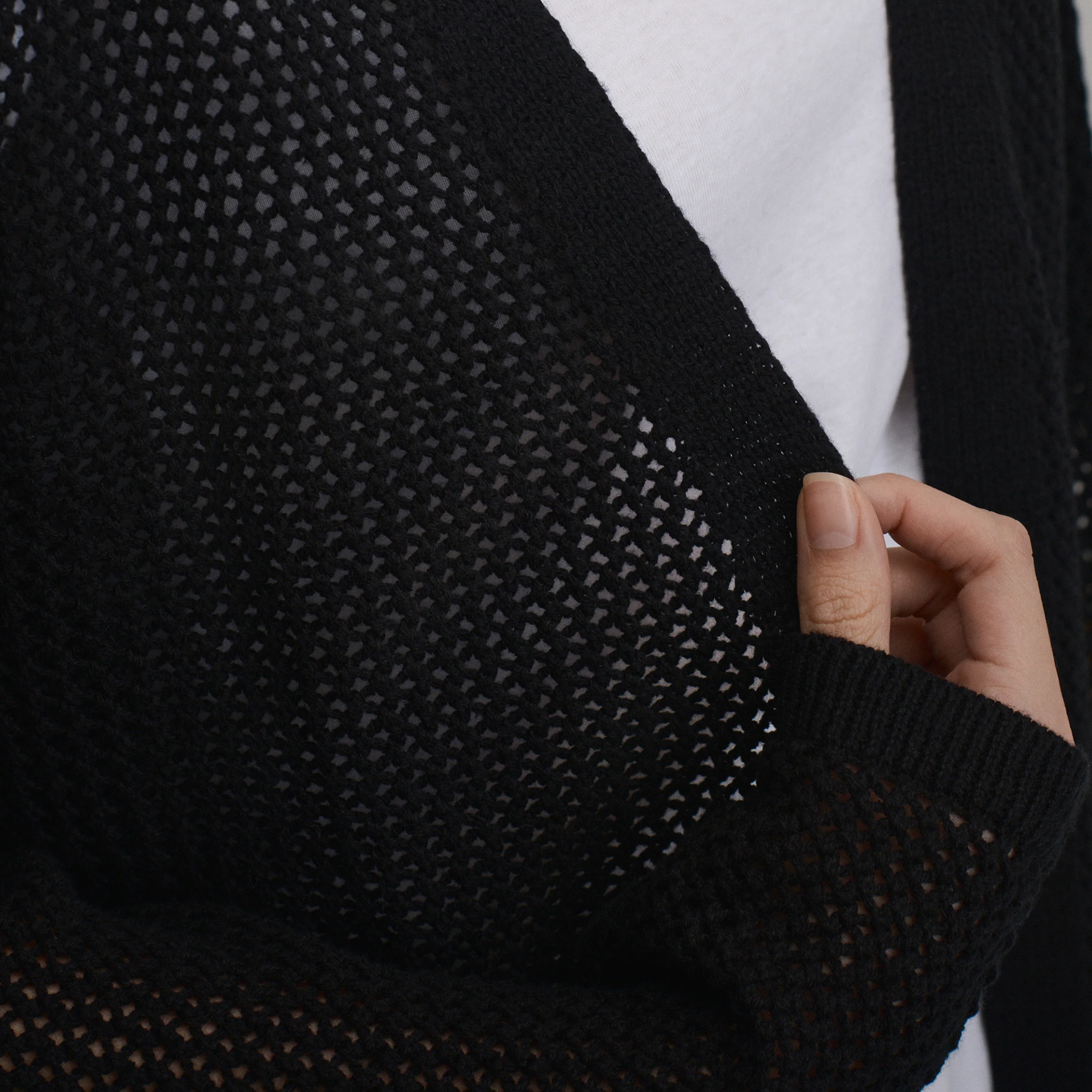 Women's Open-Front Cardigan