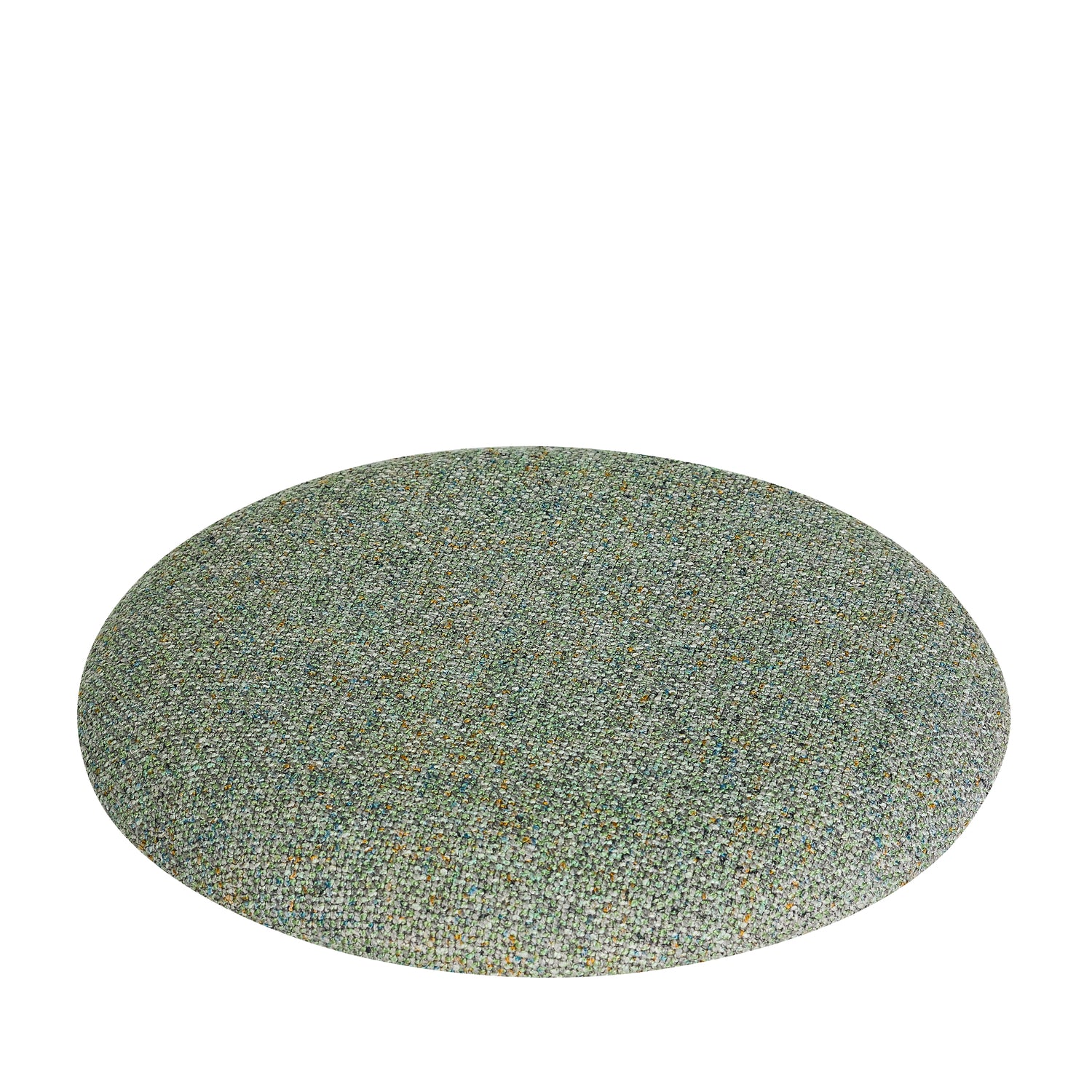 Hübsch zitkussen Muted - polyester - ø38xh4cm