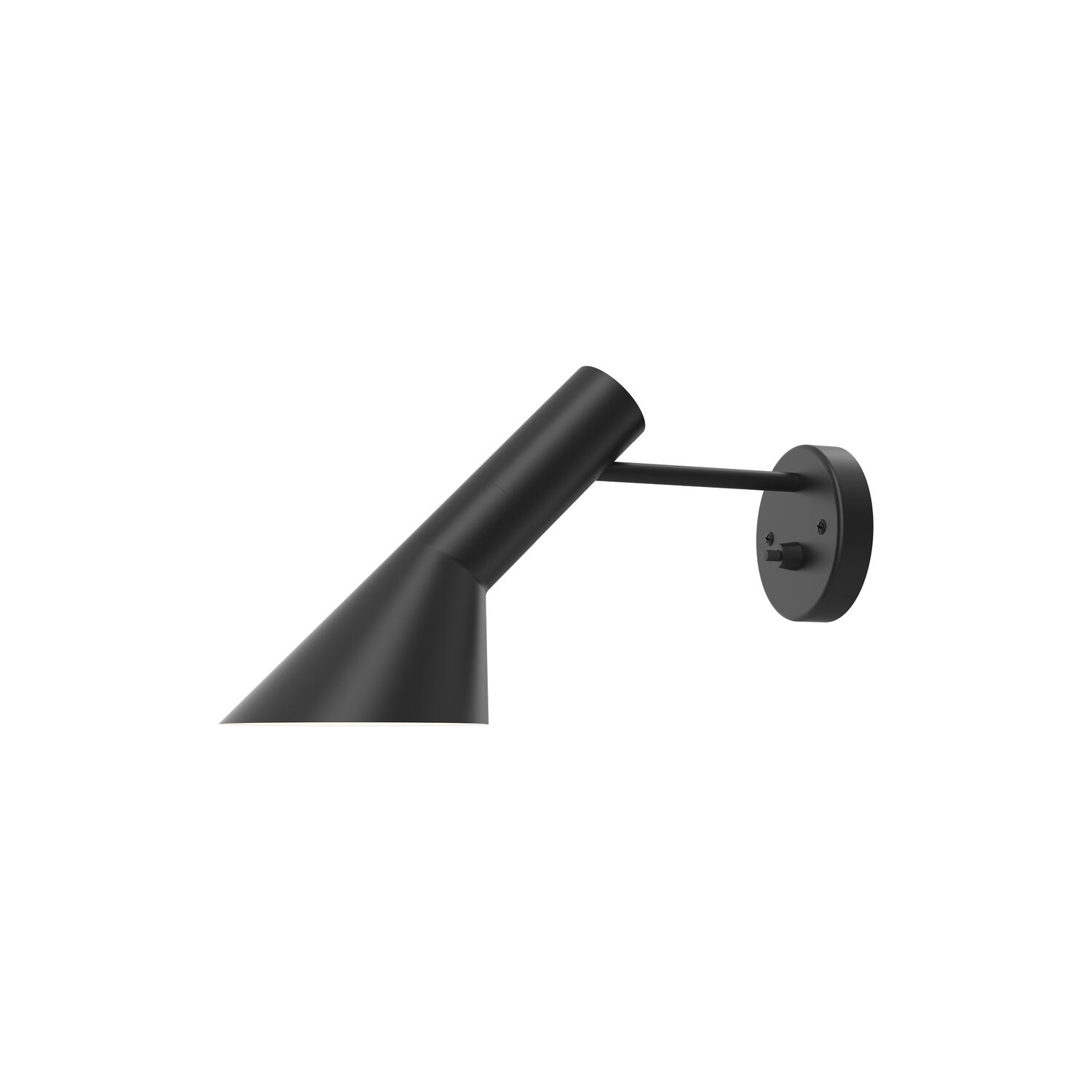 AJ v&aelig;glampe uden ledning, black