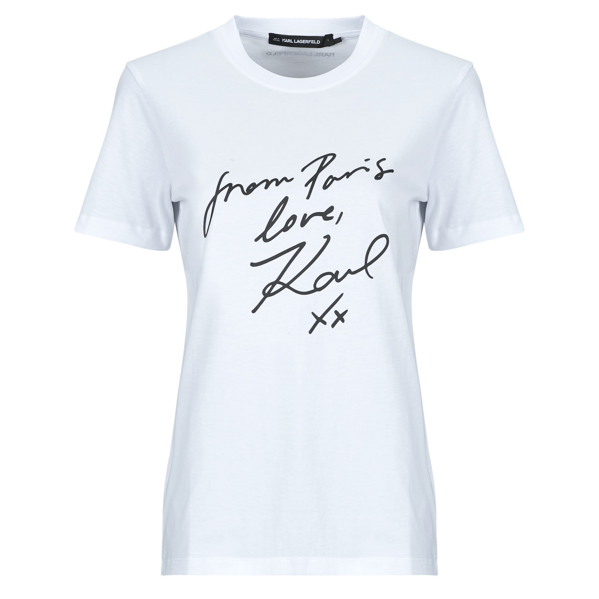 Karl Lagerfeld - WITH LOVE T-SHIRT - White