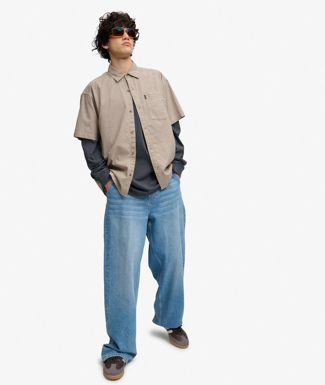 Bench Skater Check Short Sleeves Shirt