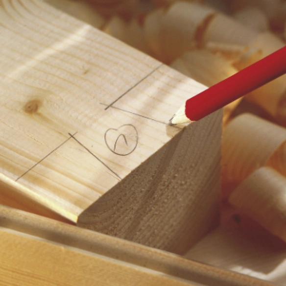 Bleistift, Lindenholz, braun