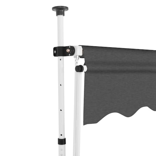 NNEVL Manual Retractable Awning 350 cm Anthracite