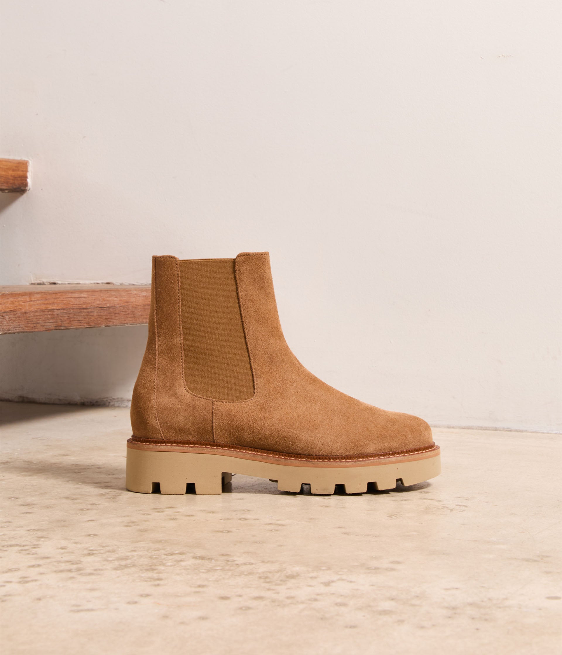 Chelsea boots beiges Benedict