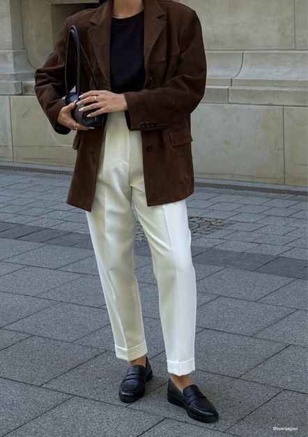 Zwarte leren penny loafers