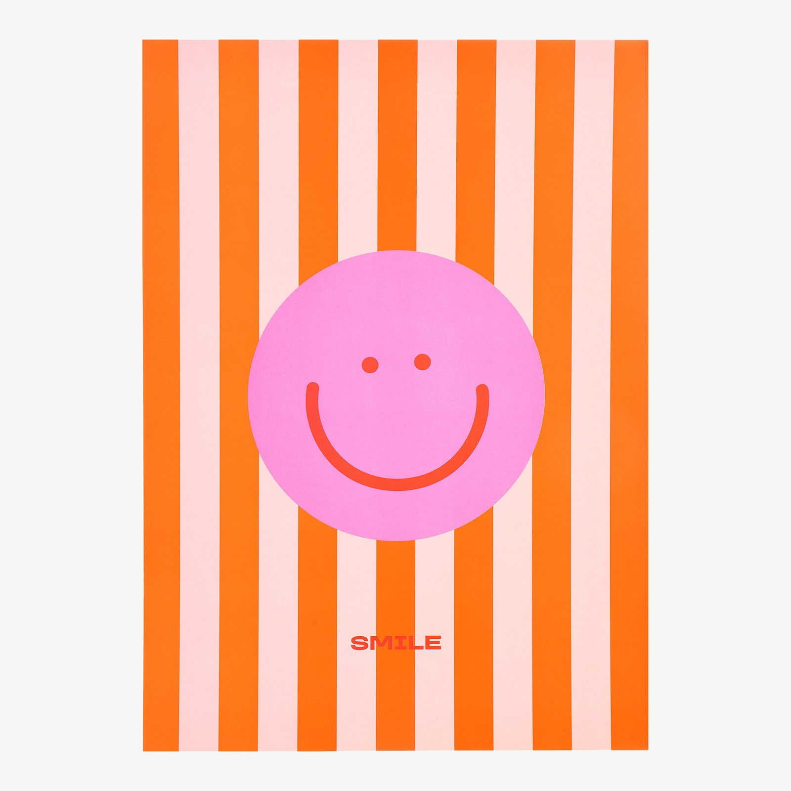 Poster Smile Orange,B 210 x H 300 mm