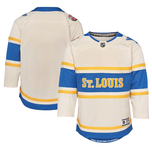 St. Louis Blues Preschool 2025 NHL Winter Classic Premier Jersey - Cream