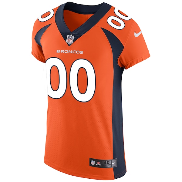 Denver Broncos Nike Vapor Untouchable Custom Elite Jersey - Orange