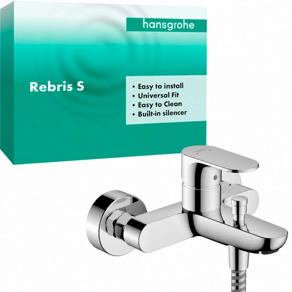 Waschtisch-Einhebelmischer »Rebris S«, AP, chrom