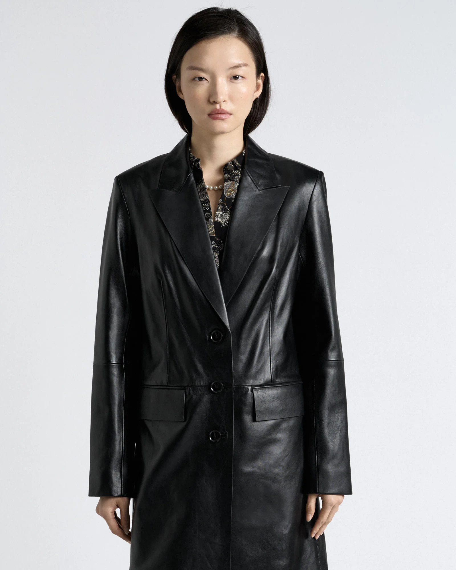 Leather Coat