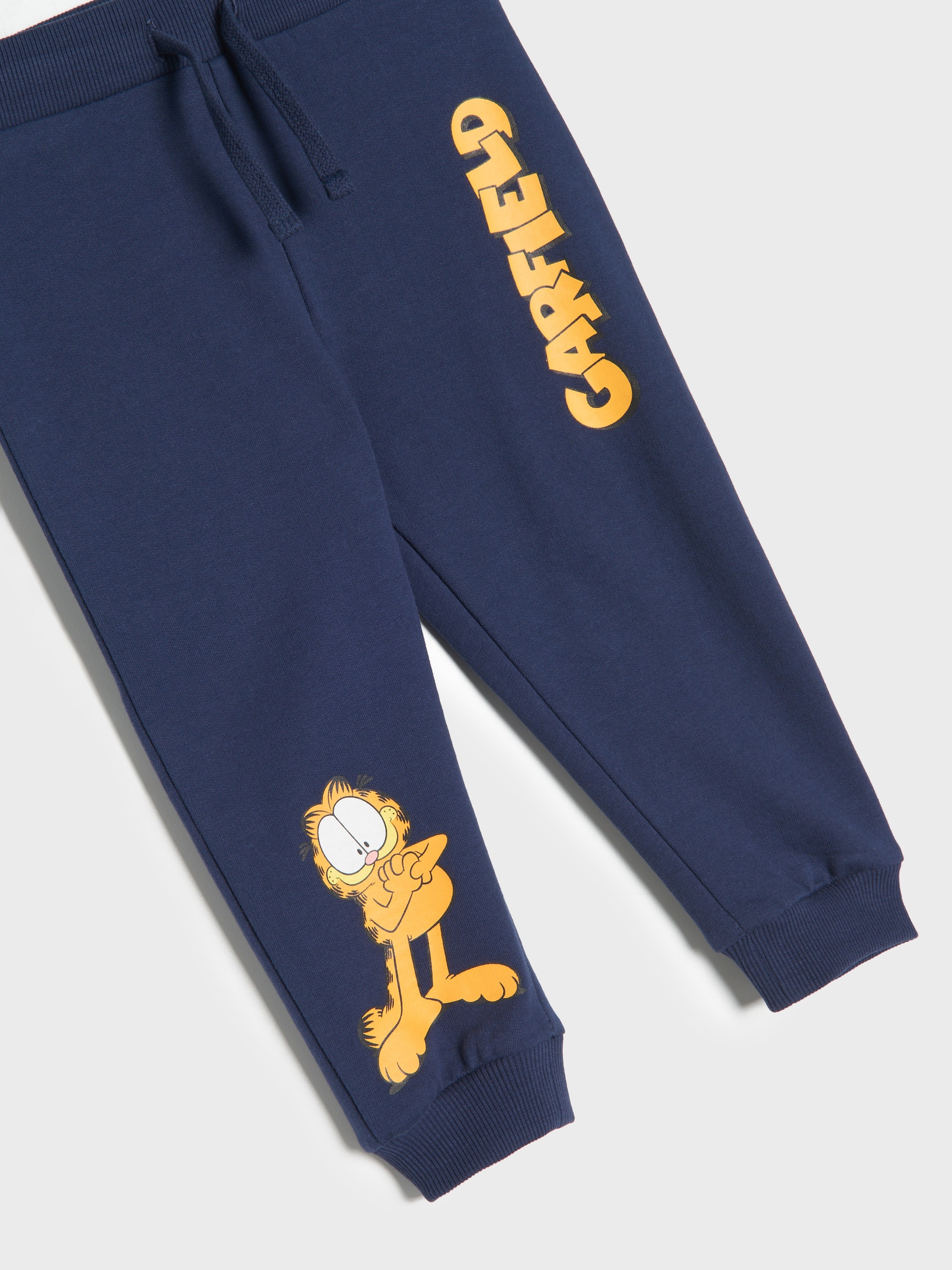 Spodnie jogger z nadrukiem Garfield