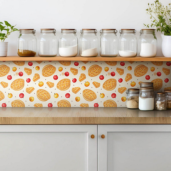 Carreaux vinyle Tulup 30x30 cm Muffins aux fruits 9 pcs