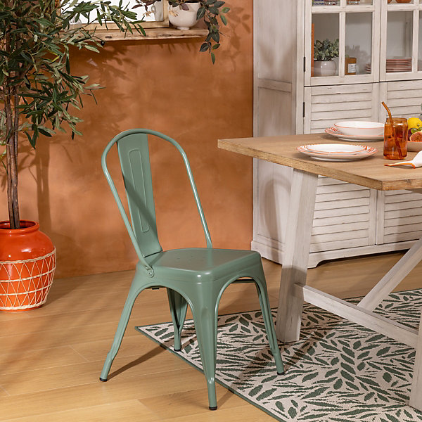 Chaise Niko vert olive - Atmosphera